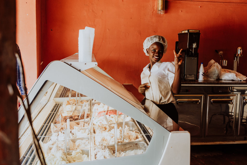 Ice cream in Livingstone