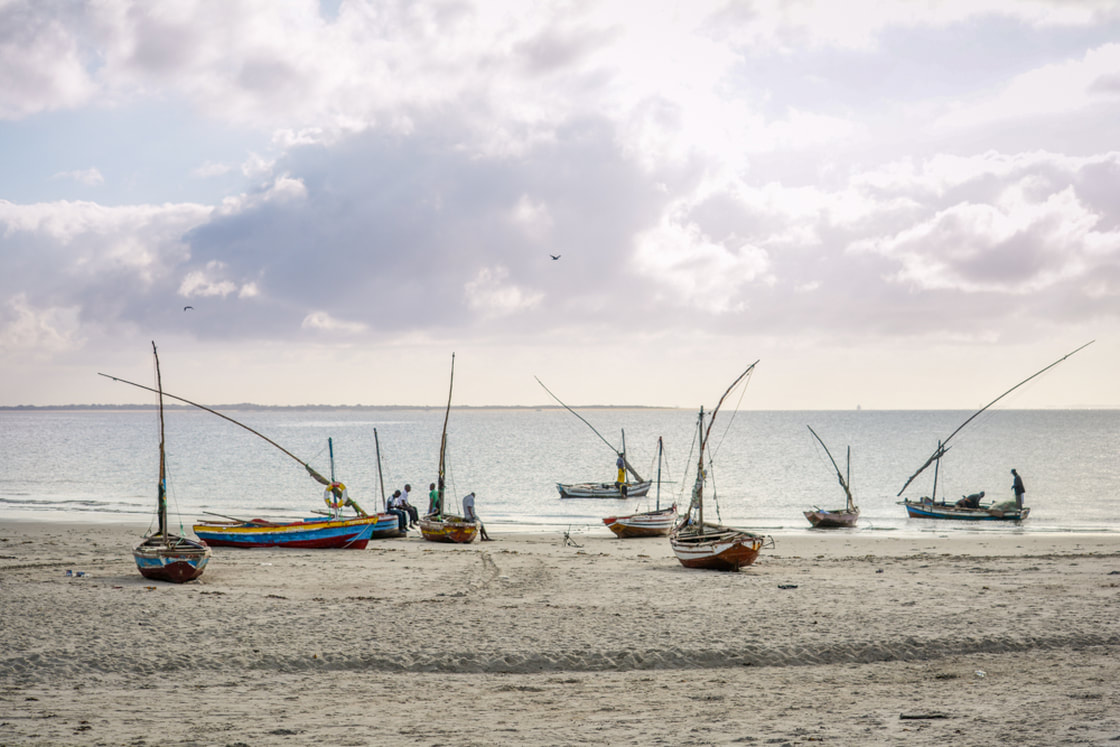 Photographs of Mozambique by Melanie van Zyl Dhows